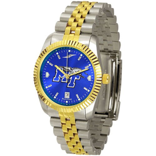Middle Tennessee State Blue Raiders NCAA AnoChrome Executive Mens Watch Middle Tennessee State Blue Raiders NCAA AnoChrome Executive Mens Watch