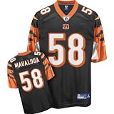 Reebok Cincinnati Bengals Rey Maualuga Replica Jersey Small