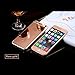 iPhone 6s plus tempered glass screen protector, iPhone 6 plus Front+Back mirror screen protector 【compatible iPhone 6 plus & 6s plus 5.5 inch】【Color mirror tempered glass screen protector】【Rose gold】