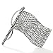 Michael Anthony Jewelry Sterling Silver Flag Pin