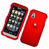 LG GT950 Arena (AT&T) Rubberized Protector Case, Red