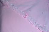 Letop Winter Rosebuds Pink Receiving Blanket with Velour Hood