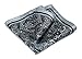 HISDERN Men's Paisley Pocket Square Handkerchief