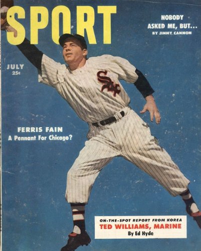 Sport Magazine - Ferris Fain, Chicago White Sox Cover - July 1953