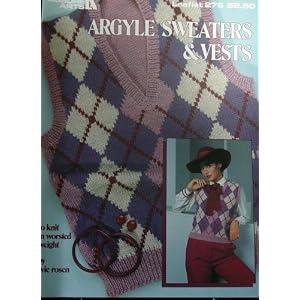 Argyle Sweaters & Vests to Knit (Leisure Arts #276)
