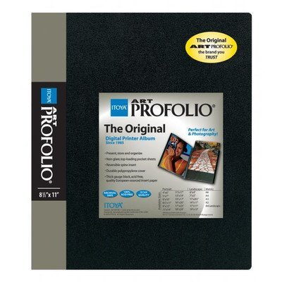 ITOYAArt Portfolio 5 x 7 inches Storage Display Book, 24 Sleeves for 48 Views
