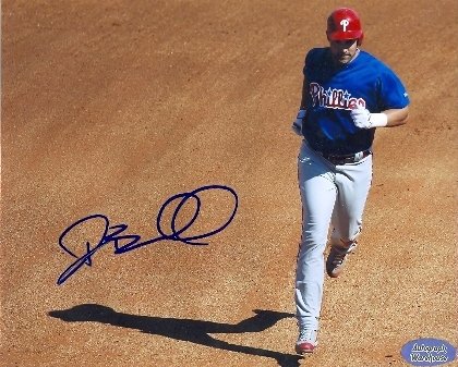 Pat Burrell Autographed/Hand Signed 8x10 Photo (Philadelphia Phillies) Image #2