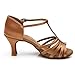 Roymall Women's Satin Latin Dance Shoes Model 227-7