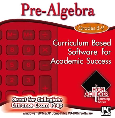 High Achiever Pre Algebra