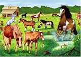kids and infants educational toys item: Ravensburger Horses 24 Piece Jigsaw Puzzle