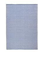ICONS CORNER Alfombra 100% Fibras Recicladas (Azul / Blanco)