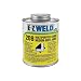 E-Z Weld 21003 ABS Cement, 32 Degree F to 110 Degree F Application Temperature, 16 fl oz Can, Black (Case of 12)