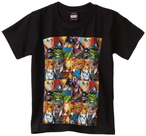  Marvel Boys 2-7 Geometry Shirt