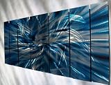 Massive Modern Metal Wall Decor by Artist Ash Carl