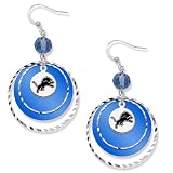NFL Detroit Lions LogoArt Game Day Earrings