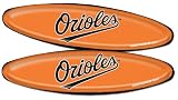 MLB Baltimore Orioles Barrette - 2Pk Small Oval