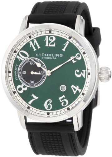 Stuhrling Original Mens 229A2.33165 Sportsmans Legacy de Novo Automatic Date Black Watch