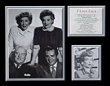 I Love Lucy TV Show Picture Plaque Framed