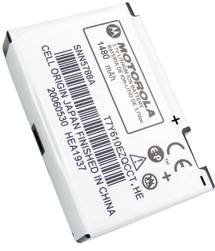 Motorola SNN5797B 780 mAh High-Capacity Cellphone Battery