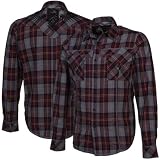 Affliction Metropolis Woven Long Sleeve Button-Up Shirt - Deep Maroon