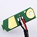 Replacement Power Board Button Side Trim for Del Studo 1555 1557 1558 Series Laptop DD0FM8PB000