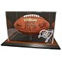 Caseworks Tampa Bay Buccaneers Brown Zenith Football Display Case Display