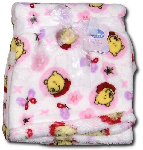How to get Disney Baby Winnie the Pooh Printed Boa Blanket – Girl online