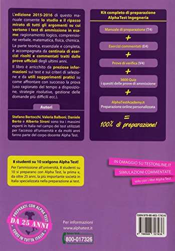 Alpha Test Ingegneria Manuale Di Preparazione Pdf