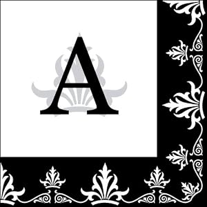 Monogram Regalia Cocktail Napkins