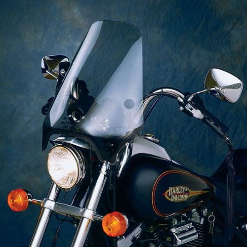 National Cycle Street Shield EX Inconsequential Trace Windshield with Quickset Mat for Harley Davidson
