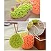 Bestrice Pack of 3 Soft Sponge Body Bath Shower Spa Exfoliator Face Washing Cleansing Puff Scrubber