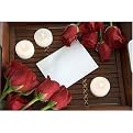 Love Note and Roses Gallery Wrapped Canvas - 16x20"