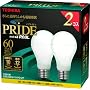 TOSHIBA �l�I�{�[��Z���A��PRIDE A�` 60W�^�C�v �����F 2�p�b�N EFA15EN/10-PD-2P
