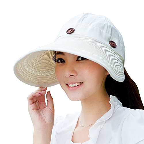 Kaisifei Women's Visor Hat With Big Brim