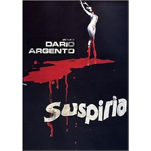 Suspiria Dario Argento Vintage Horror Movie Poster