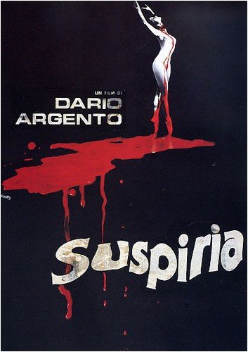 Suspiria Dario Argento Vintage Horror Movie Poster