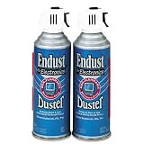 Endust Products - Endust - Compressed Gas Duster, 2 10oz Cans/Pack - Sold As 1 Pack - Prolongs the life of PCs, VCRs, stereos and other electronic equipment. - Blows away dust and lint from hard-to-reach places. - Moisture-free and contains no CFCs. - New nonflammable formula. -