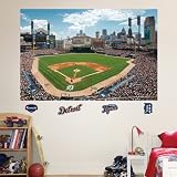 MLB Detroit Tigers Inside Comerica Park Mural Wall Graphic