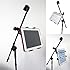 ChargerCity Music Mic Microphone Stand Tablet Mount with 360&deg; Swivel Adjust Holder for Apple iPad Pro Air Mini Google Nexus Samsung Galaxy Tab 7 8 10 12 Surface Pro/Book (iPad & Stand is not included)