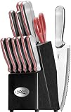 51bxWKWoE5L. SL160  Ginsu Kotta Series 14 Piece Stainless Steel Cutlery Set with...