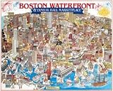 White Mountain Puzzles Boston Waterfront 1000 Piece Jigsaw Puzzle