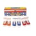 Dimples Pee Wee Sports Center Three Pairs Gym Shoe Socks, 0-12 Months