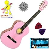 Childs 3/4 Size Nylon String Classical Acoustic Guitar Pink