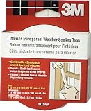 3M Interior Weather Sealing Tape, 30-Foot Roll