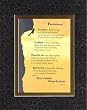 Touching and Heartfelt Poem for Motivations - Persistence Poem on 11 x 14 inches Double Beveled Matting
