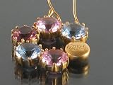 NEW AUTHENTIC COACH DAPHNE ROUND STONE DROP EARRING