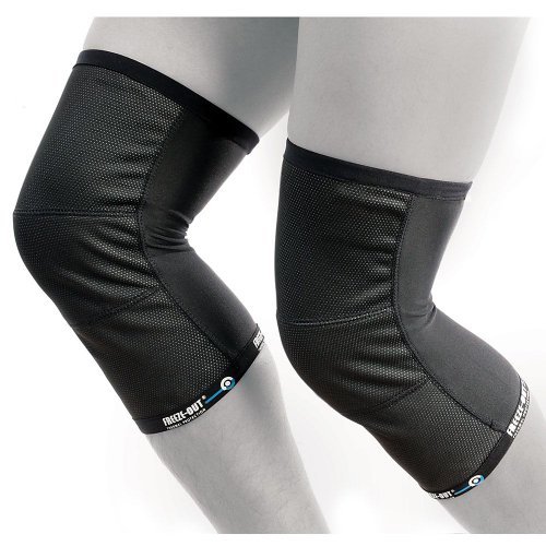 FREEZE-OUT Base Layer Knee Warmers - SM/MD, Black