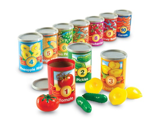 1 to 10 Counting Cans