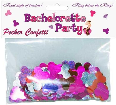 Bachelorette Party Pecker Confetti by Hott Products