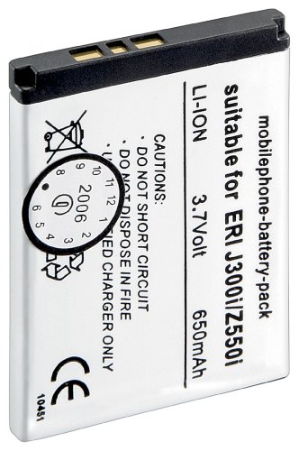 Wentronic Ersatzakku f&uuml;r Sony Ericsson J300/K310 (650 mAh) Preisvergleich
